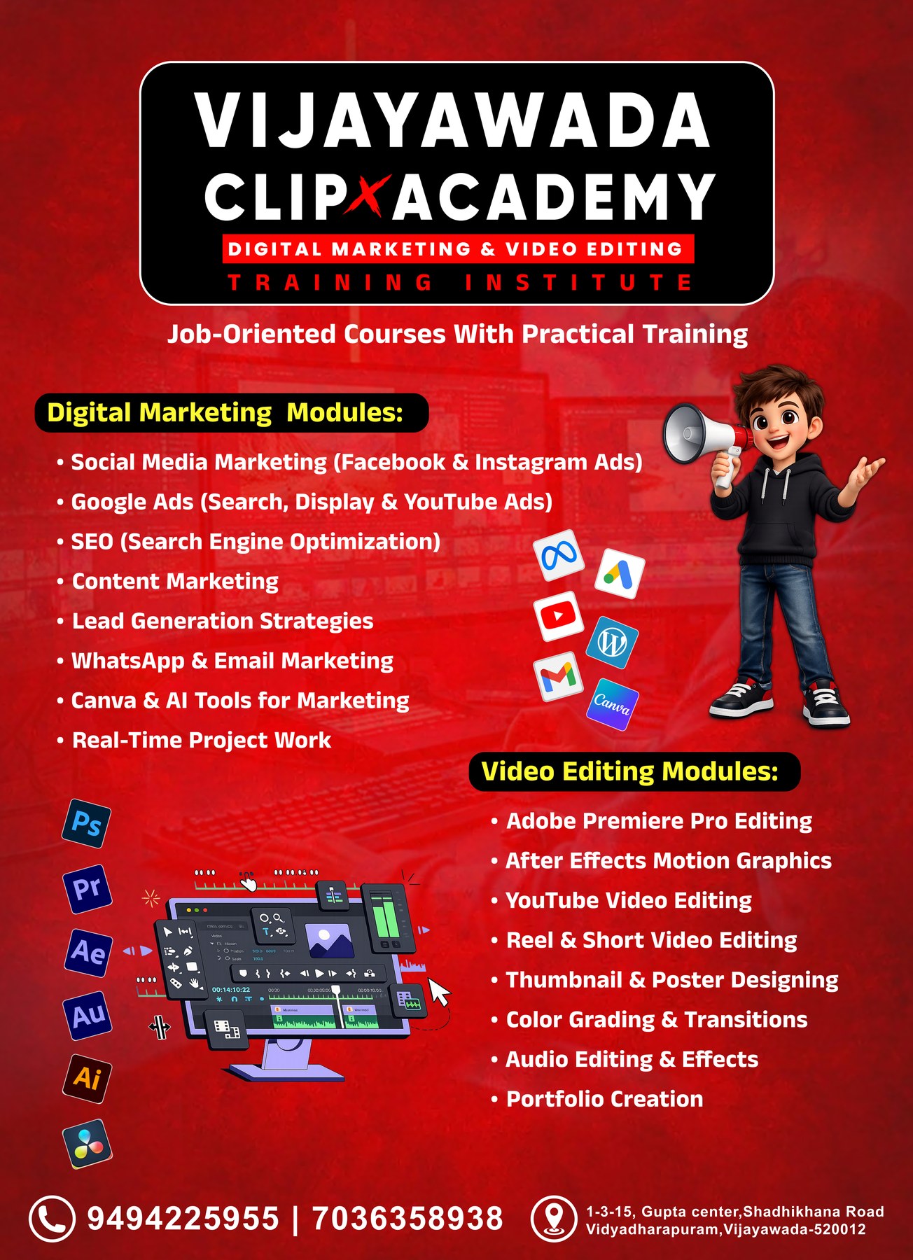 Digital Marketing Posters: Vjx Baner01