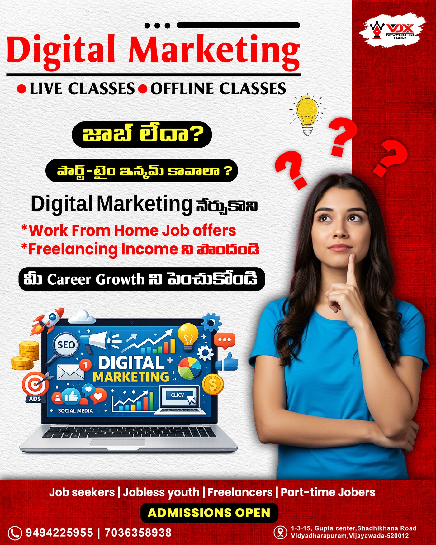 Digital Marketing Posters: Vjx Dm Poster 16