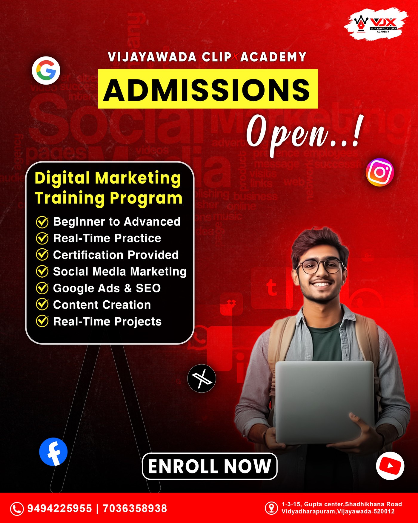 Digital Marketing Posters: Vjx Dm Poster10