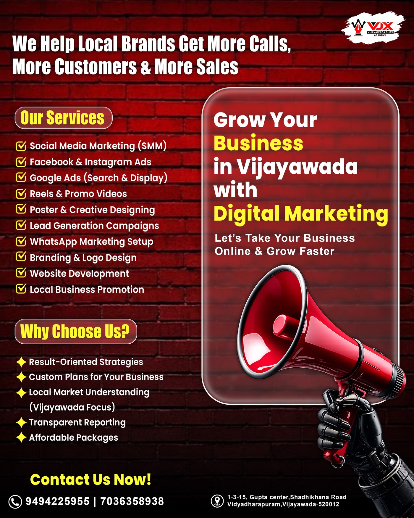 Digital Marketing Posters: Vjx Poster 14